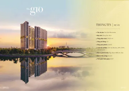 Căn hộ The Gió Riverside Booking căn đẹp view sông suất nội bộ của chủ đầu tư